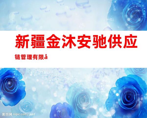 新疆金沐安驰供应链管理有限公司